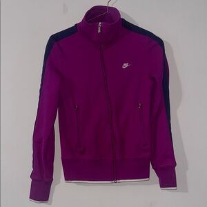 Nike Purple Workout Runners Jacket
